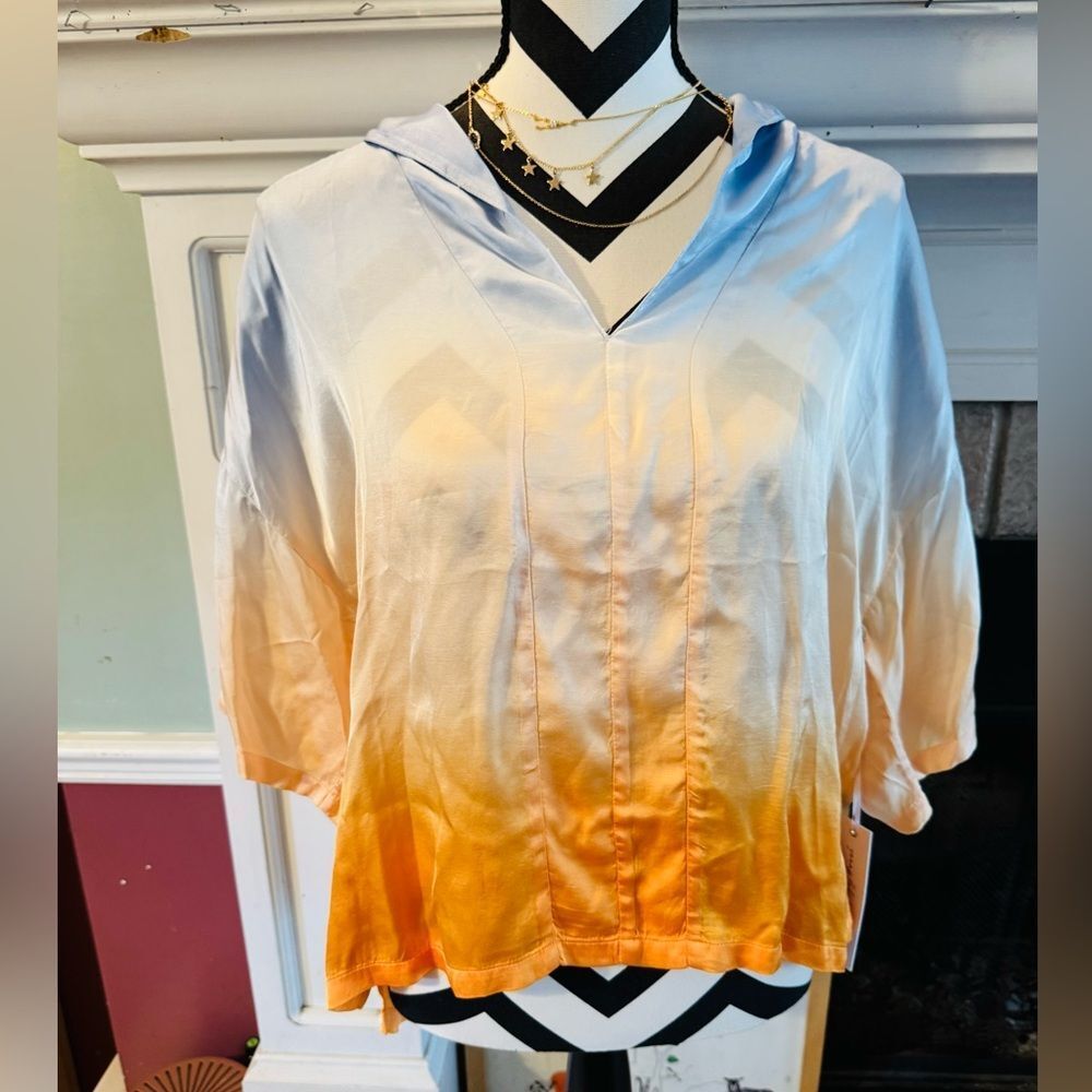 Young  fabulous and broke ombré PJ type blouse